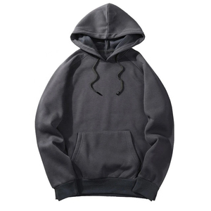 Sweat-shirt à capuche slim fit pour homme, 100 % coton, personnalisable, avec cordon de serrage, pull décontracté doublé, grandes tailles - Product Image 6