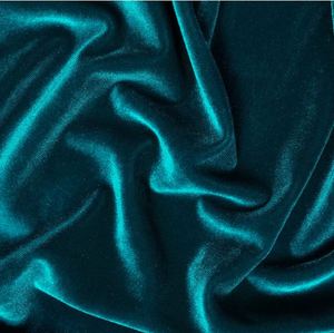 Tissu en velours extensible de haute qualité, polyester et élasthanne, velours coréen, tissu tricoté doux pour vêtements, robes, canapés, rideaux - Product Image 5