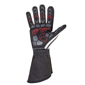 Wholesale <b>Full</b> Finger Racing Gloves With Non <b>Slip</b> Palm Print Design Unisex Outdoor Use PU Material Sublimation Transfer Print - Product Image 5