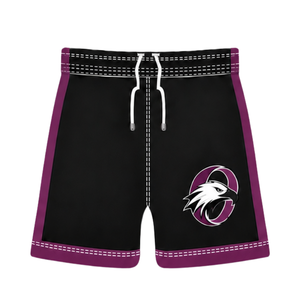 Ensemble short et maillot de football violet à manches courtes – Tenue de sport athlétique pour l'entraînement et les matchs d'équipe - Product Image 4