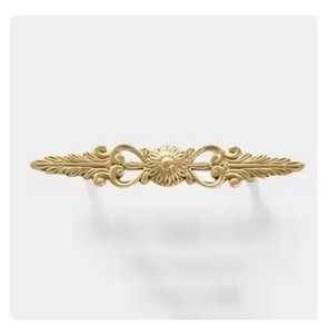 <b>Antique</b> <b>Brass</b> <b>Door</b> Handle Set Victorian Style Zinc Alloy Interior <b>Door</b> Lever Classical Home Security Furniture Hardware - Product Image 2