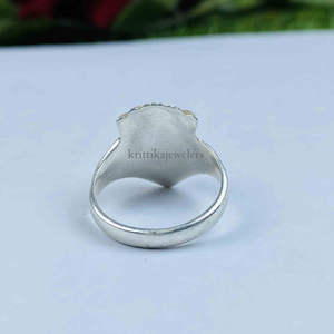 Anillo de declaración hecho a mano con diseño de cara de Tigre, ajuste de bisel de plata de ley 925 sólida para hombre al por mayor, regalo de boda perfecto para mujer - Product Image 3