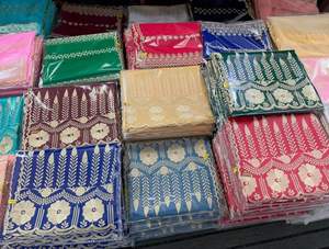 Nouveau design 2025 – Foulard africain en voile, imprimé floral Paisley, châle en coton léger et respirant, long hijab pour femme - Product Image 5