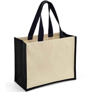 Bolsa <span class=keywords><strong>de</strong></span> yute ecológica serigrafiada con logotipo personalizado Bolso <span class=keywords><strong>de</strong></span> playa <span class=keywords><strong>de</strong></span> compras <span class=keywords><strong>de</strong></span> lino natural Bolsa <span class=keywords><strong>de</strong></span> yute personalizada con serigrafía - Product Image 1