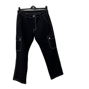 Pantalon en denim tissé et pantalon cargo de qualité supérieure pour hommes - Product Image 1