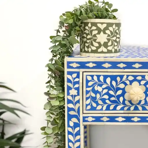 FAIZA CRAFT Flower Vase Factory Wholesale Luxury Nordic Bone inlay Book Vase Flowers-Home Decor for Wedding Living Room <b>Table</b> - Product Image 6