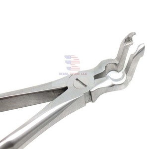 Forceps d'extraction manuels en acier inoxydable pour molaires supérieures et inférieures, fabrication pakistanaise, ensemble d'équipement dentaire - Product Image 3