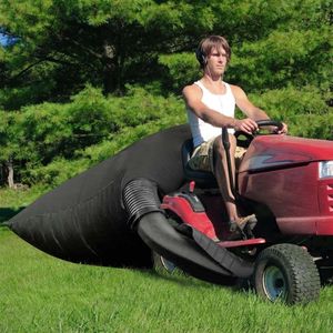Borsa resistente da 54 piedi cubici per trattore da giardino facile da raccogliere rapidamente apertura da 112 pollici per 2 sacchi - Product Image 5