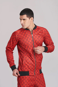 Black Breathable Animal Paisley Retro 90s Shell Suit 2 1 <b>Tracksuit</b> Unisex Summer Lightweight Vintage Disco Windbreaker Costume - Product Image 3