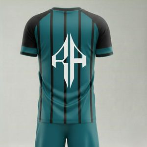 Nouvelle tenue de football respirante à manches courtes personnalisée, logo personnalisé, service OEM pour hommes, qualité supérieure par RIVIAN ATLANTIC - Product Image 2