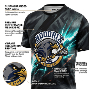 Camiseta de Lacrosse Personalizada al por Mayor, Reversible, de Secado Rápido, sin Mangas, para Entrenamiento, Uniforme de Equipo para Hombre - Product Image 6