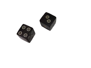 Rustic Horn <b>Dice</b> <b>Set</b> – Unique Handmade Game <b>Dice</b> - Product Image 4