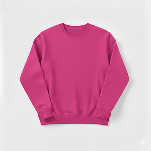 Ladies Long Knitted Oversized Sweatshirt Boxy Loose Fit Contemporary Silhouette Warm <b>Brushed</b> Terry Midweight Front Streetwear - Product Image 1