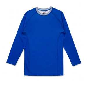 เสื้อและกางเกงรัดรูป Rash Guard ยูนิเซ็กซ์ขายดี พร้อมโลโก้สั่งทำ แห้งเร็ว ระบายอากาศได้ดี ผลิตจากโพลีเอสเตอร์ - Product Image 3