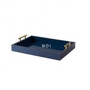 Nuevo Diseño de Bandeja para Servir Alimentos, Snacks, Café y Té, con Acabado en Polvo y Asas, para Hoteles - Product Image 4