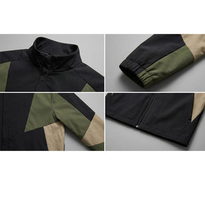 Chaqueta cortavientos con logotipo personalizado, servicio OEM, corte atlético, tela transpirable para protección contra el viento y rendimiento al aire libre - Product Image 3