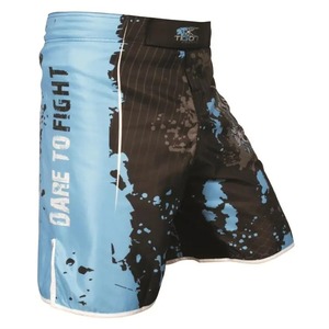 Pantalones cortos MMA para hombre, con estampado, cintura elástica, para entrenamiento en gimnasio, kickboxing, ligeros, de secado rápido, coloridos, para artes marciales mixtas. - Product Image 3