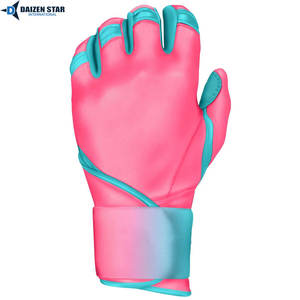 Baseball Batting Gloves <b>Leather</b>/<b>Synthetic</b> <b>Leather</b> Customizable Color/Size Lightweight High Quality Comfortable Training - Product Image 5