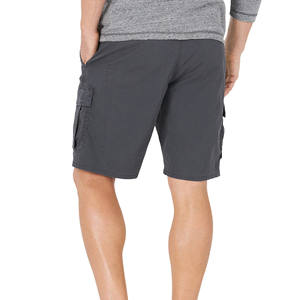 Pantalones Cortos de Trabajo para Hombre, 100% Algodón, con Cierre de Cremallera y Botones, Diseño Sólido, para Trabajo o Estilo Casual Urbano - Product Image 2