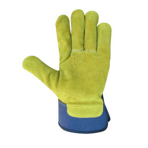 Guantes de trabajo de alta resistencia para construcción, mantenimiento mecánico, manipulación en almacenes, antideslizantes, con agarre fuerte. - Product Image 5