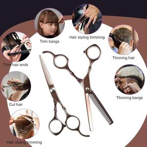 6.5 Inch Professional Hair Cutting <b>Shears</b> Barber Salon Scissors Sharp Stainless Steel Hairdresser <b>Tool</b> Durable Design - Product Image 5