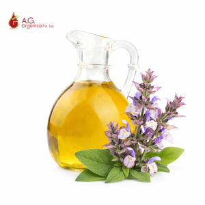 Aceite esencial de salvia sálica de primera calidad AG Organica OEM/ODM para el cuidado de la piel, masajes corporales, aromaterapia y cuidado diario, destilado al vapor. - Product Image 1