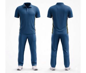 Lightweight Full Sublimation <b>Cricket</b> Uniform Full Printing | Men Women Youth <b>Cricket</b> Wears Polo Shirt and Trouser Full team - Product Image 5