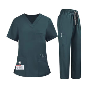 Uniformes Médicos Veterinarios Personalizados OEM, Uniformes Elásticos para Veterinarios, Precio de Fábrica, Suministro al por Mayor para Hospitales de Animales - Product Image 3