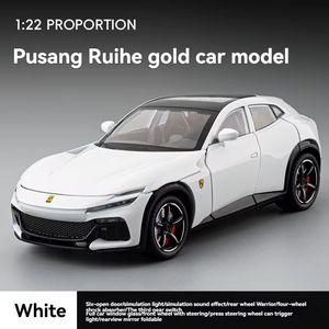 Modelo de Auto de Carreras Fer-ari Purosangue de Metal Fundido a Presión, Diseño Interior Detallado, Escala 1:32, Control de Fricción 16x5 - Product Image 2
