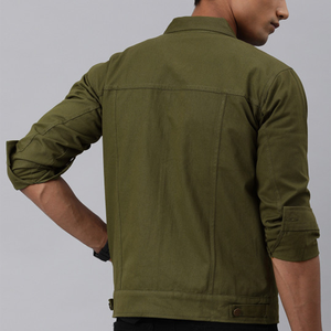 OEM <b>Mens</b> <b>Denim</b> Jean <b>Jacket</b> Casual Outwear Fall <b>Jacket</b> <b>Denim</b> Button up Coat Oversize <b>Denim</b> <b>Jacket</b> for <b>Men</b> acidwash fashion casual - Product Image 4
