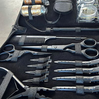 Kit d'outils professionnels pour extensions de cheveux de qualité supérieure avec composants métalliques en acier inoxydable pour usage commercial