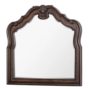 Ensemble de chambre à coucher en bois de style traditionnel Java Furni Craft, taille Queen, avec rangement, détails sculptés à la main, finition brun foncé - Product Image 4