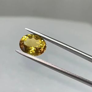 Citrino Dorado Natural de 5x3MM, Forma Ovalada, Gema Suelta de la Mejor Calidad para la Fabricación de Joyas - Product Image 1
