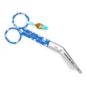 กรรไกรสแตนเลสแบบแมนนวล ลายอุ้งเท้าสุนัข สำหรับตัดผ้าพันแผลอย่างรวดเร็วและแม่นยำ - Product Image 4