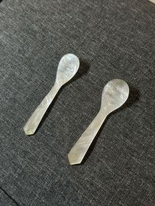 Cuchara de Nácar Natural para Postre, Cuchara de Concha Hecha a Mano, Ecológica, Cuchara de Cocina para Postre, Proveedor al por Mayor - Product Image 2