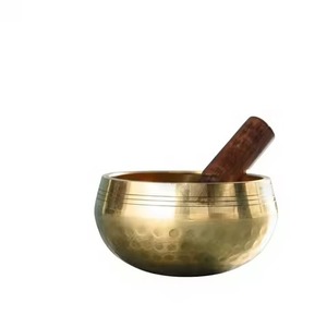Bol chantant traditionnel en métal pour la méditation, le yoga, la pleine conscience, la relaxation et la pratique spirituelle - Product Image 4