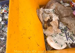 Premium Quality Waste Shredder Double Shaft Electric Semi-Automatic 500 kg/hr Plastic Crushing Machines - Product Image 2