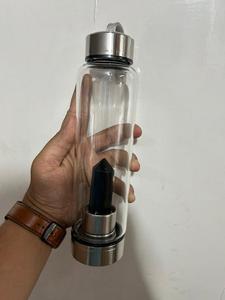 Bouteille d'eau d'elixir de cristal de citrine - Product Image 3