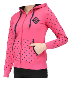 2023 automne Plaid femmes à capuche personnalisé imprimé tricoté respirant décontracté à manches longues à capuche avec des Techniques perlées - Product Image 5