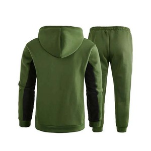 Polyester/Cotton Pullover Hooded Sweatshirt High Quality Unisex Blank Printed Tracksuits Streetwear Midweight Fleece Breathable - Product Image 2