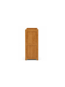 Buffet moderne en bois avec portes en rotin, meuble de rangement minimaliste pour salon - Product Image 3