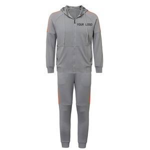Ensemble de survêtement à capuche personnalisé à motif uni pour hommes, vêtements de sport haut de gamme, fabricant OEM, vente en gros - Product Image 1