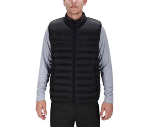 เสื้อกั๊กพัฟเฟอร์ผู้ชายคุณภาพสูงสำหรับฤดูหนาว ออกแบบโลโก้แบรนด์ได้ตามต้องการ น้ำหนักเบา ไร้แขน กันน้ำ ทำจากไนลอน มีหลายแบบให้เลือก - Product Image 5