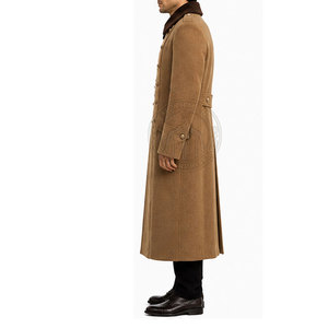 Trench-coat réplique en toile légère et écologique, coupe classique raffinée, avec rabat coupe-vent, boutons sécurisés et doublure douce. - Product Image 5