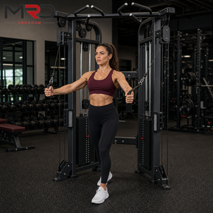 Máquina de entrenamiento de fuerza multifuncional comercial, <span class=keywords><strong>polea</strong></span> doble con cuerda cruzada, multifuncional, adecuada para ejercicios de cuerpo completo - Product Image 6