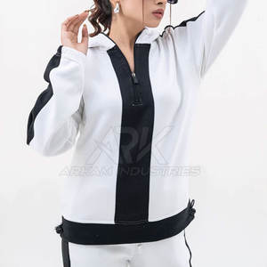 ชุดวอร์มผู้หญิงผ้าฝ้ายปี 2026 ชุดวอร์มสองชิ้นแบบเรียบสำหรับสุภาพสตรี ราคาขายส่ง รับสกรีนโลโก้ ชุดวอร์มผู้หญิงสำหรับขาย - Product Image 5