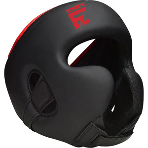 <b>Boxing</b> Head Guard Premium Maya Hide Leather Sparring <b>Headgear</b> for <b>Boxing</b> MMA Muay Thai Kickboxing Face Cheek Ear Protection Trai - Product Image 5