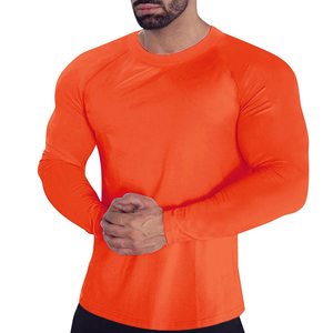 Camisetas de Manga Larga Extra Grandes para Hombre, Estampadas con Logotipo Personalizado, 100% Algodón, Transpirables - Product Image 2