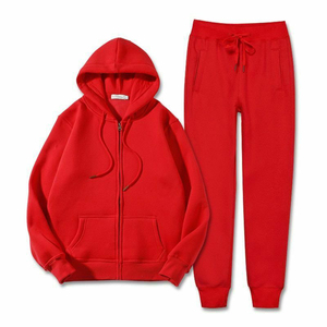 เสื้อฮู้ดดี้ผู้ชายคุณภาพสูงทรงโอเวอร์ไซส์แบบซิป  ผ้าโพลีเอสเตอร์ผสมฝ้ายออร์แกนิค สวมใส่สบาย สไตล์สตรีทแวร์ - Product Image 4