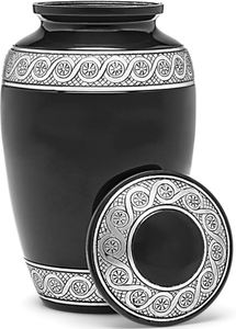 Urnas Funerarias Decorativas de Latón para Cenizas de Adultos, Urnas Hechas a Mano para Hombre y Mujer, Urnas Decorativas, Urnas Funerarias - Product Image 2